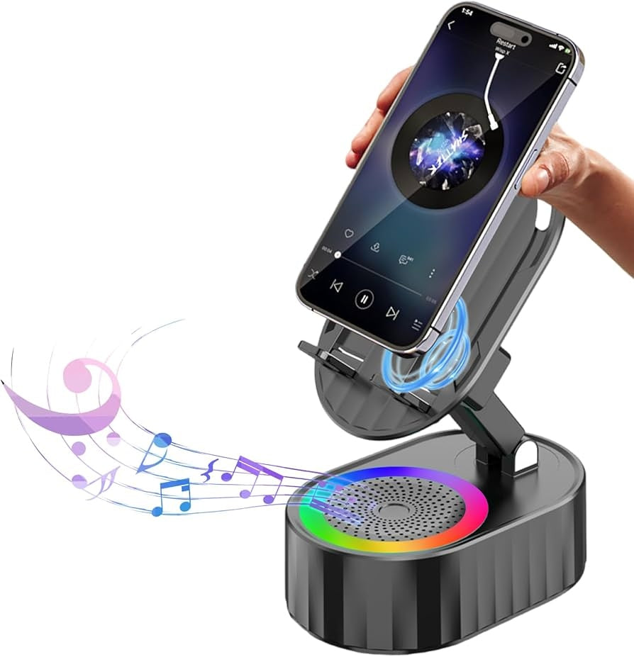 Soporte para Celular con luz y parlante