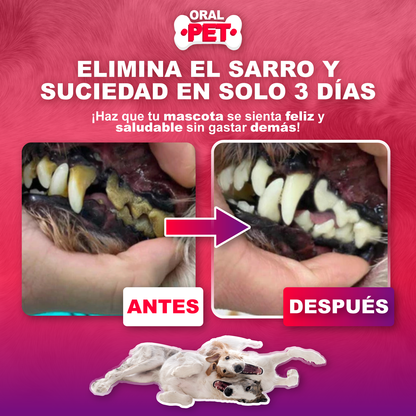 Oral Pet Spray Bucal Limpiador para mascotas