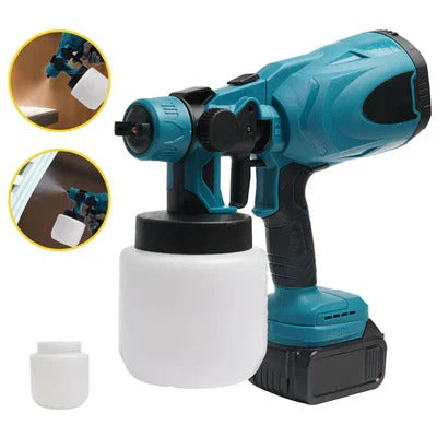 Compresor Inalámbrico para pintar con 2 baterias