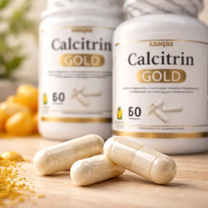 Calcitrin Gold  - Formula para fortalecer huesos, articulaciones y músculos.