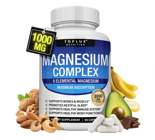 MAGNESIO COMPLEX  8 ELEMENTOS 1000 MG 60 Capsulas